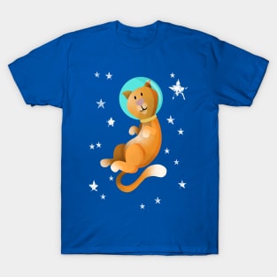 Kitty in Space T-Shirt